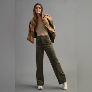 Anthropologie Maeve Collette Corduroy wide leg pants